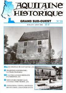 Couverture de  N°051 juillet - août 2001